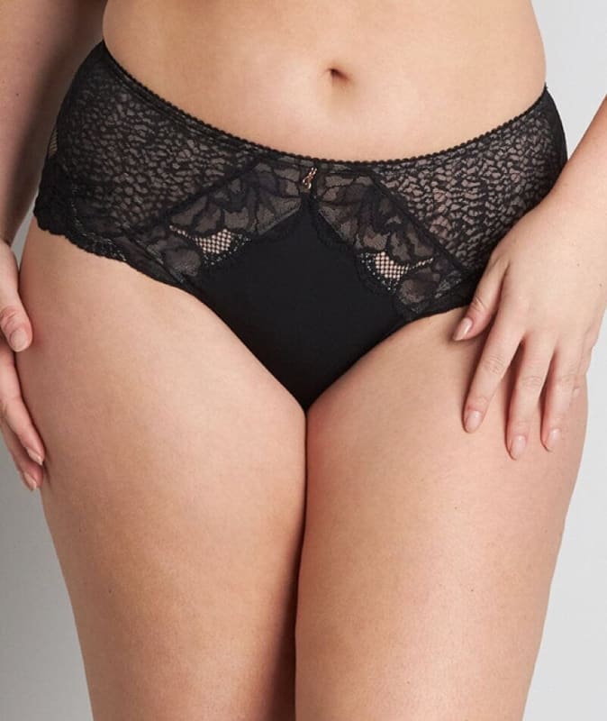 Fayreform Midnight Express Full Brief - Black Knickers