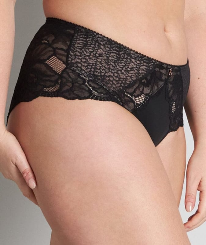 Fayreform Midnight Express Full Brief - Black Knickers