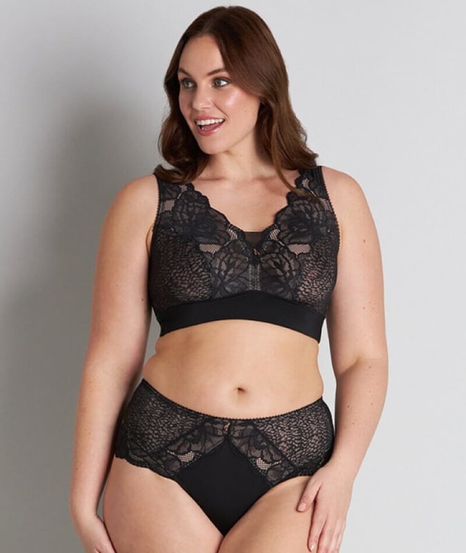 Fayreform Midnight Express Full Brief - Black Knickers