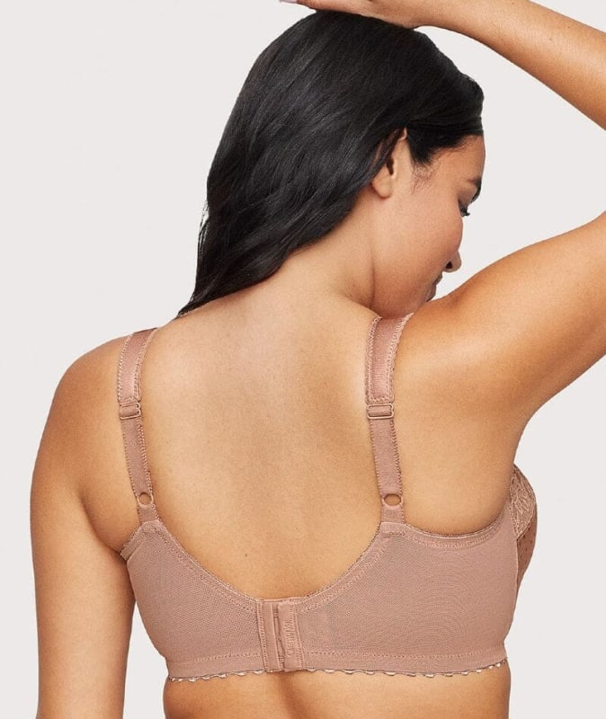 Glamorise Magiclift Original Wire-Free Support Bra - Cappuccino Bras