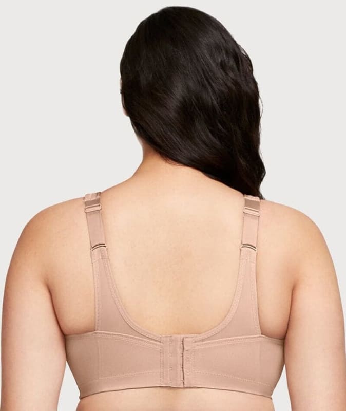 Glamorise Magiclift Seamless Wire-Free Sports Bra - Cafe Bras