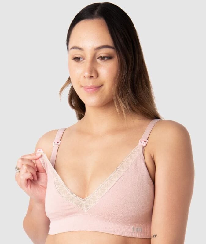 Hotmilk Caress Seamfree Bamboo Regular Wirefree Bra - Lotus Bras 