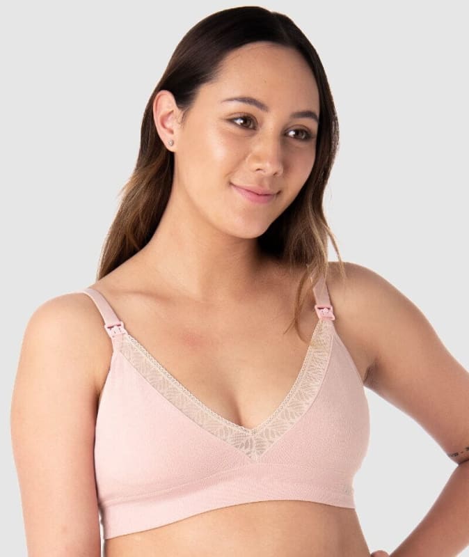 Hotmilk Caress Seamfree Bamboo Regular Wirefree Bra - Lotus Bras 