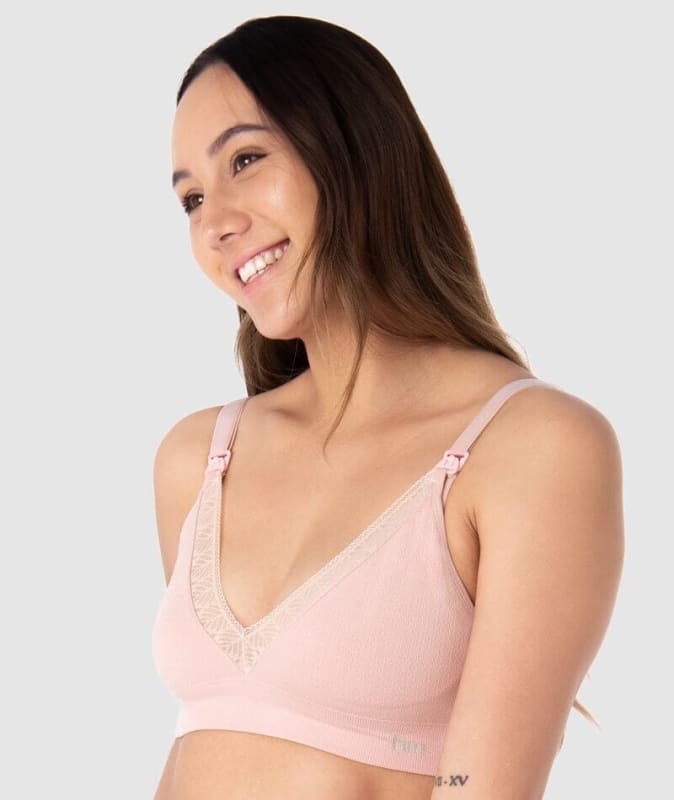 Hotmilk Caress Seamfree Bamboo Regular Wirefree Bra - Lotus Bras 