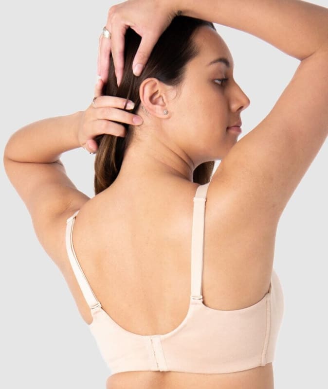 Hotmilk Embrace Leakproof T-Shirt Wirefree Bra - Frappe Bras 