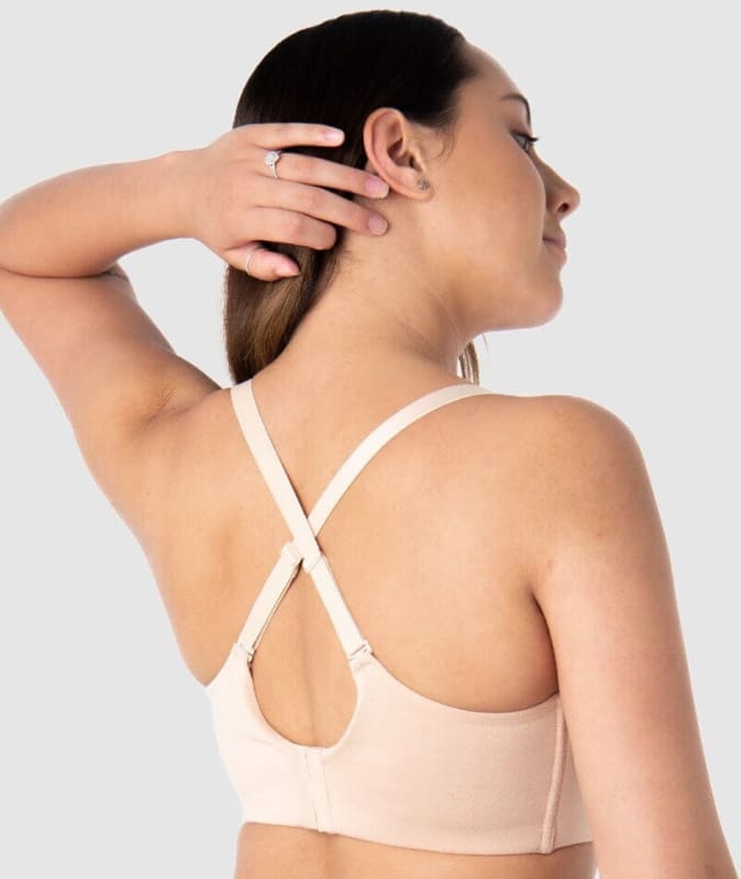 Hotmilk Embrace Leakproof T-Shirt Wirefree Bra - Frappe Bras