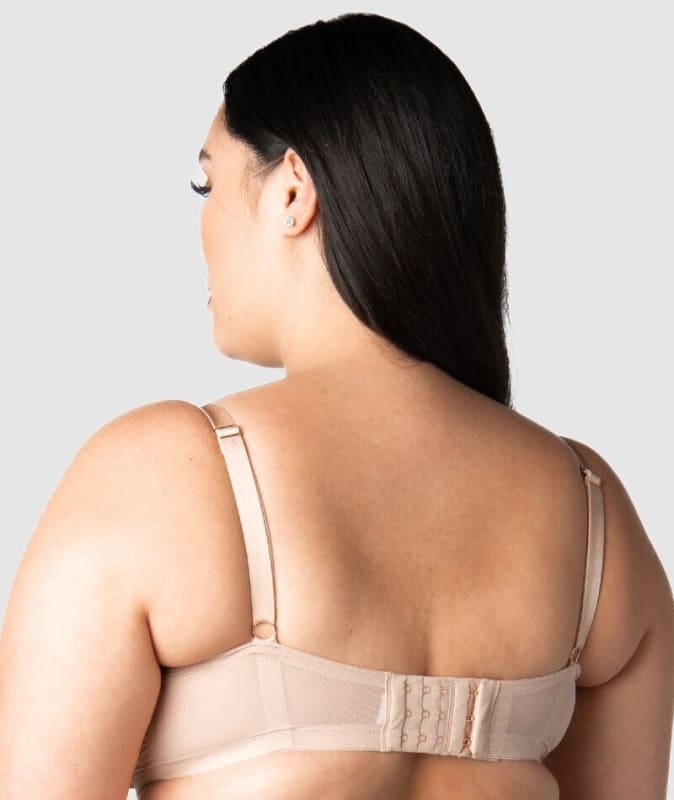 Hotmilk Lunar Eclipse Plunge Contour Nursing Bra - Naked Bras