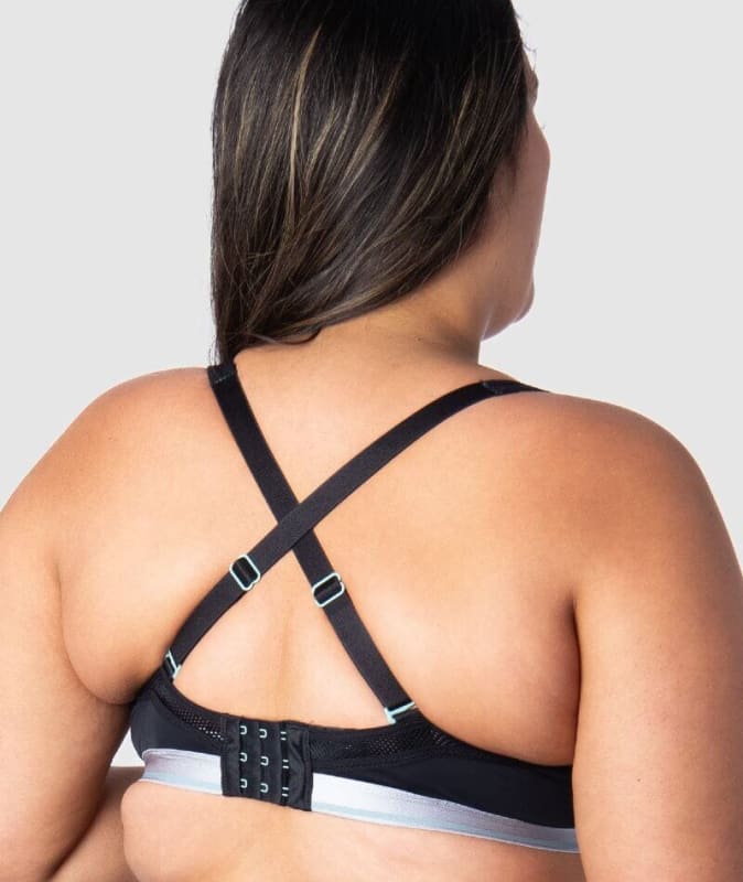 Hotmilk Reactivate Sports Nursing Bra - Black Bras