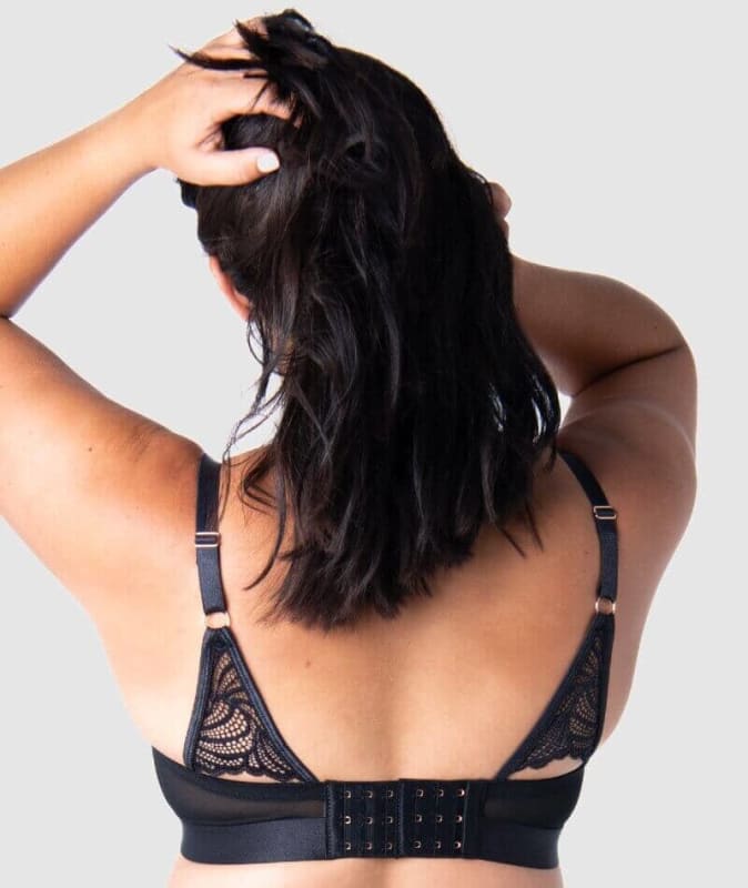 Hotmilk Warrior Soft Cup Wire-free Nursing Bra - Black Bras