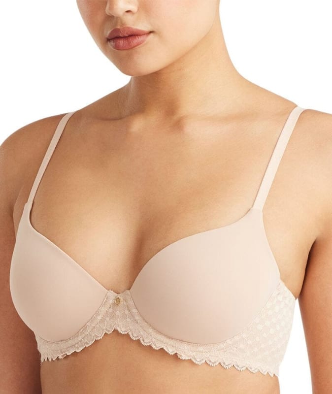 Nancy Ganz Revive Kiera Lace Contour Bra - Warm Taupe Bras