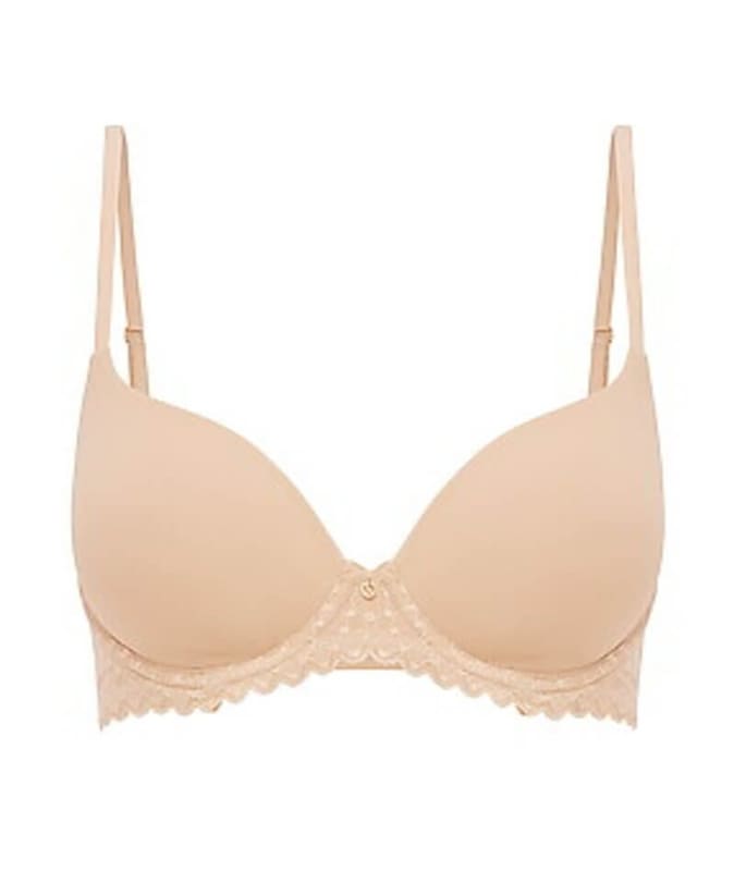 Nancy Ganz Revive Kiera Lace Contour Bra - Warm Taupe Bras 