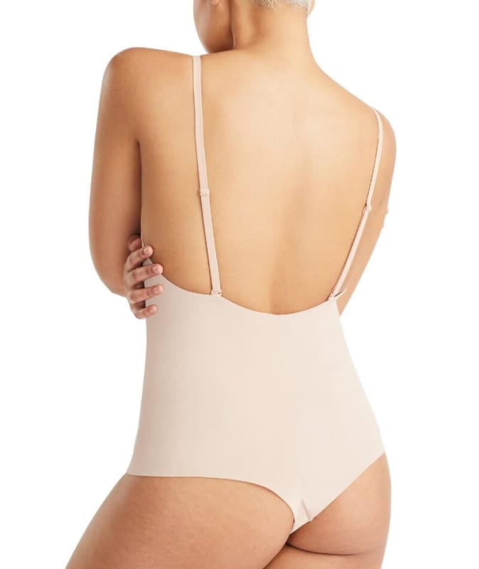 Nancy Ganz Sheer Infinity Bodysuit - Warm Taupe Shapewear