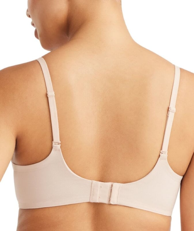 Nancy Ganz Sheer Infinity Contour Bra - Warm Taupe Bra 