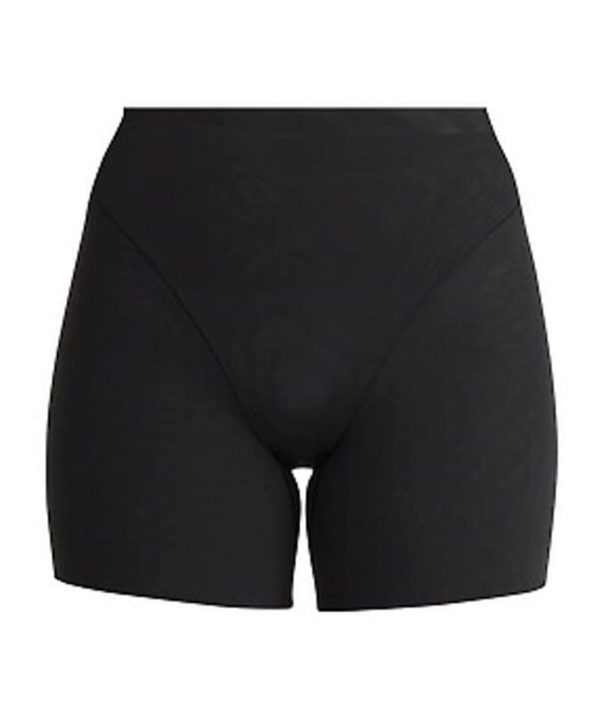 Nancy Ganz Sheer Infinity Waisted Short - Black Shapewear