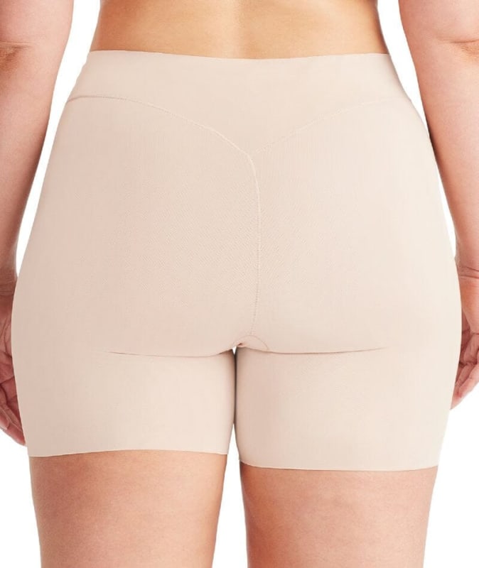 Nancy Ganz Sheer Infinity Waisted Short - Warm Taupe Shapewear