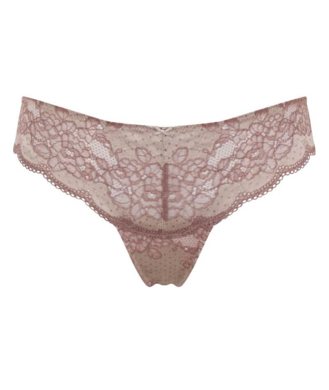 Panache Clara Thong - Champagne Bronze Knickers