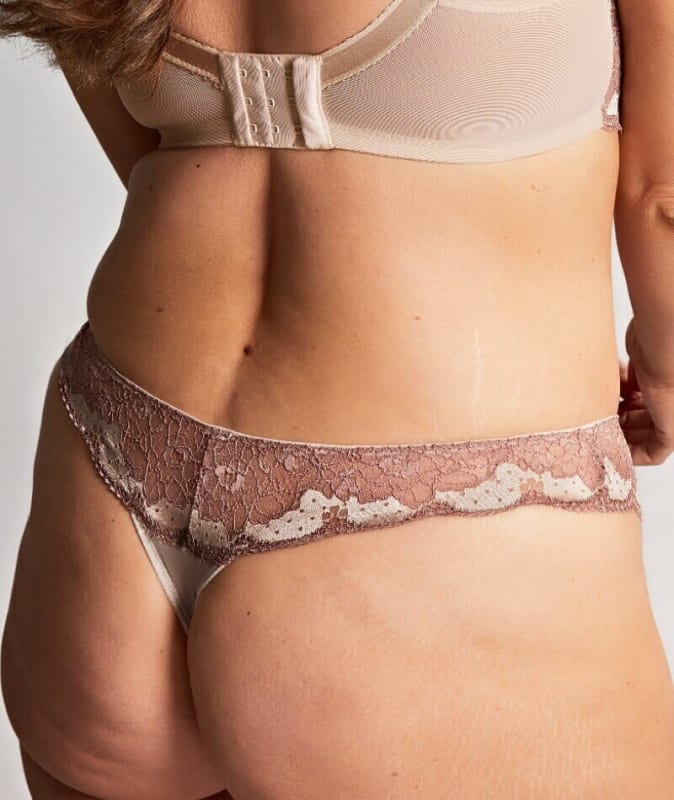 Panache Clara Thong - Champagne Bronze Knickers