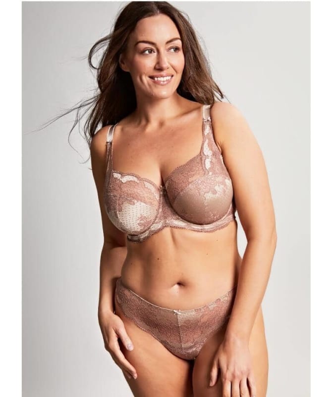 Panache Clara Thong - Champagne/Bronze Knickers