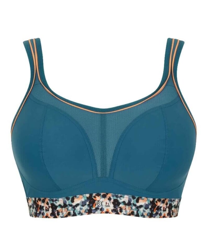 Panache Sport Wire-free Sports Bra - Abstract Animal Bras 