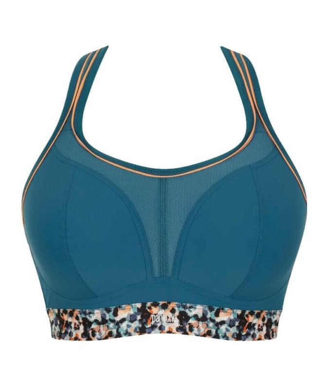 Panache Sport Wire-free Sports Bra - Abstract Animal Bras 
