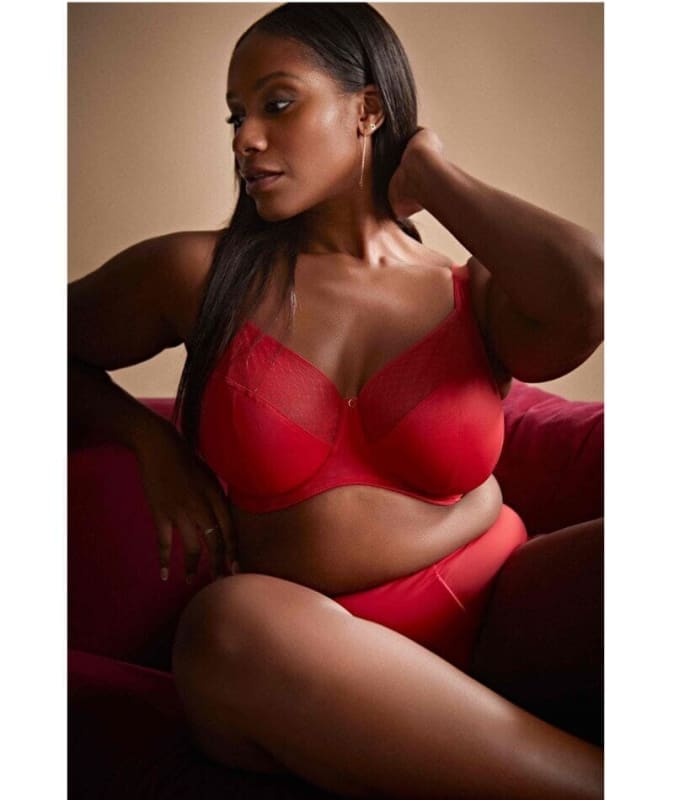 Sculptresse Bliss Full Cup Underwire Bra - Salsa Red Bras
