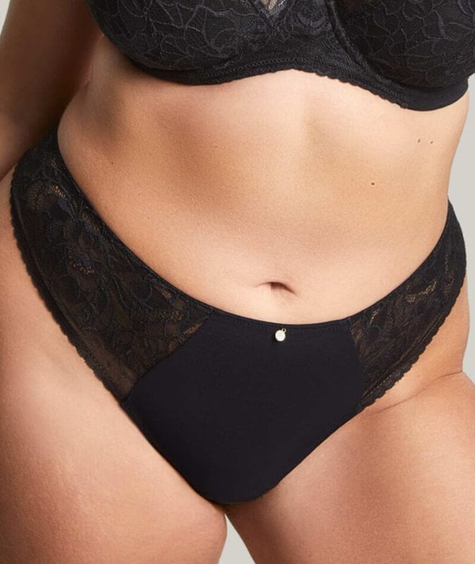 Sculptresse Dream Thong - Black Knickers