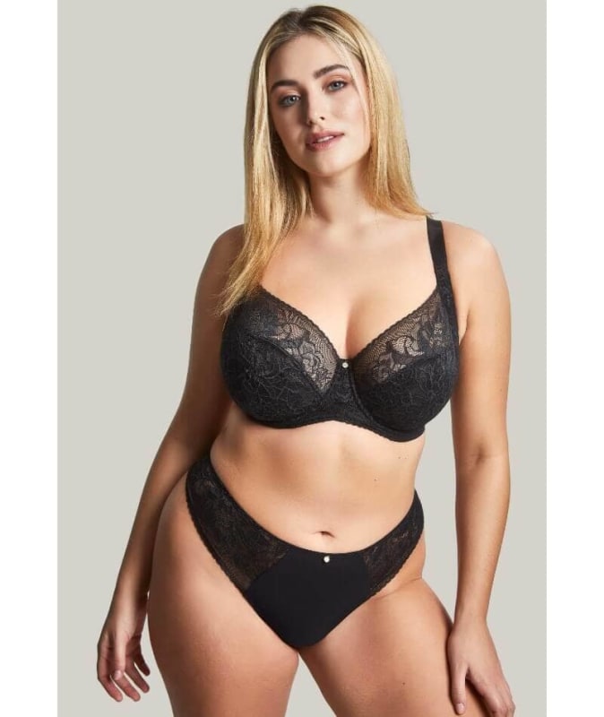 Sculptresse Dream Thong - Black Knickers