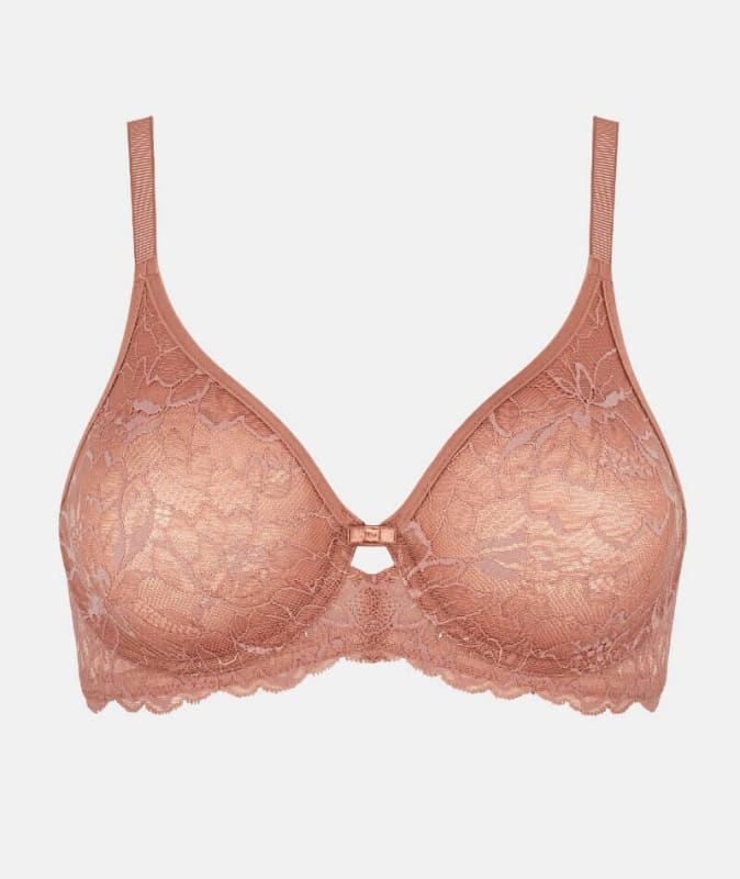 Triumph Amourette Charm Non-Padded Bra - Rust Bras