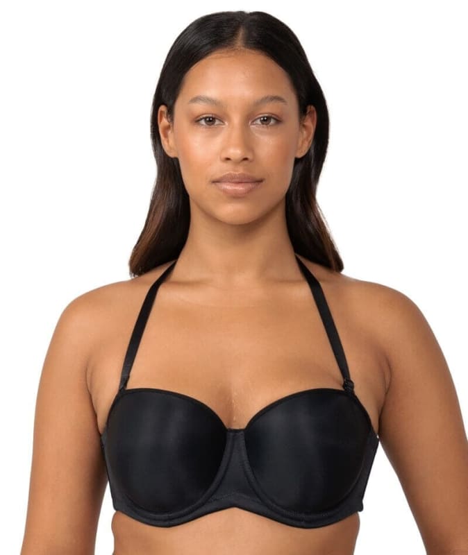 Triumph Beautiful Silhouette Strapless Convertible Bra - Black Bras 
