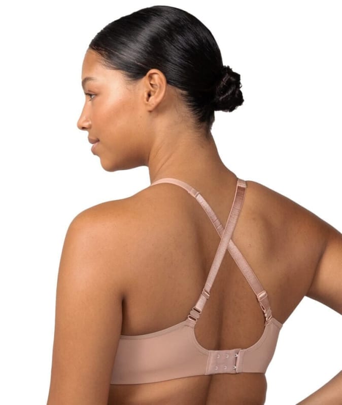 Triumph Body Make-up Smooth Underwired Padded Bra 2 Pack - Black/Blusher Beige Bras 