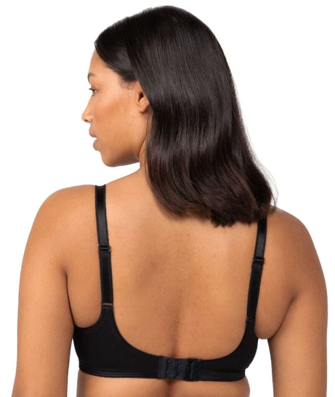 Triumph Embroidered Minimizer Bra - Black Bras 