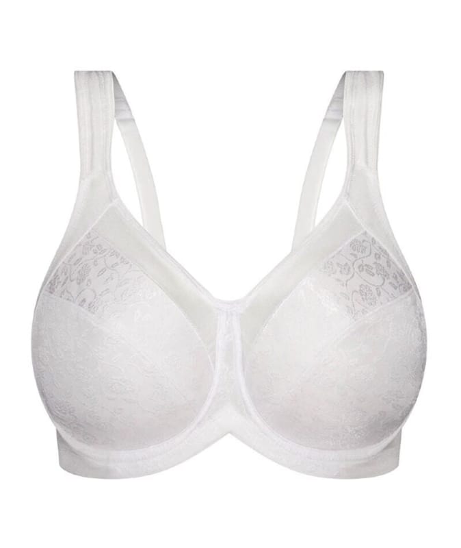 Triumph Endless Comfort Underwired Bra - White Bras 