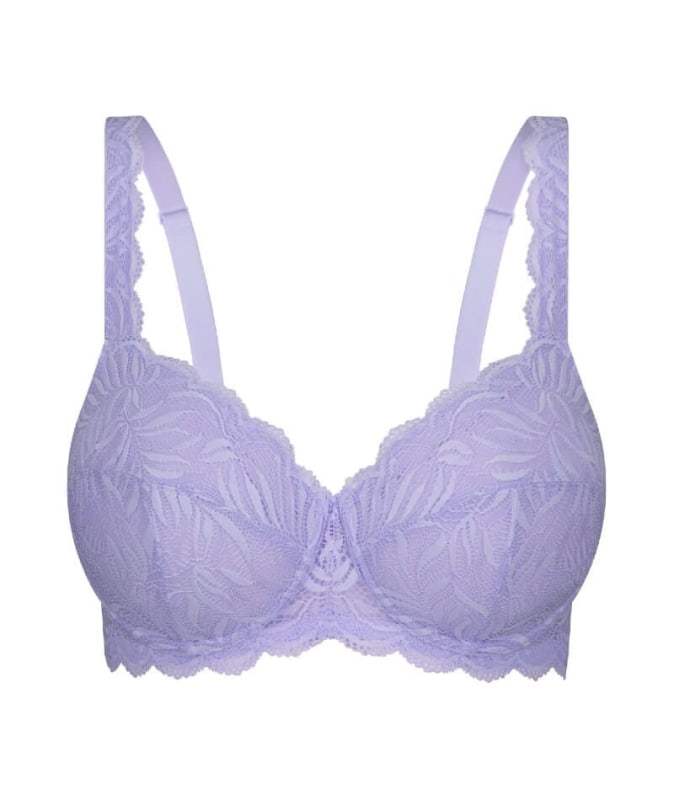 Triumph Essential Lace Balconette Bra - Sweet Lavender Bras 