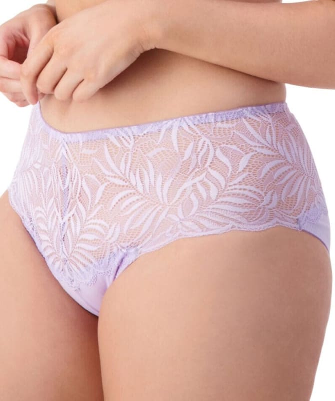Triumph Essential Lace Maxi Brief - Sweet Lavender Knickers
