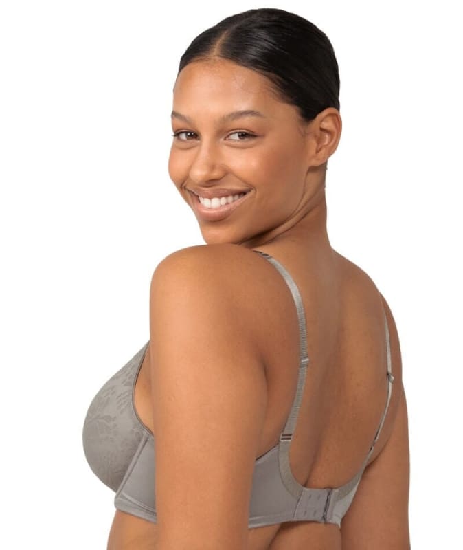 Triumph Lacy Minimizer Bra - Coffee Sugar Bras