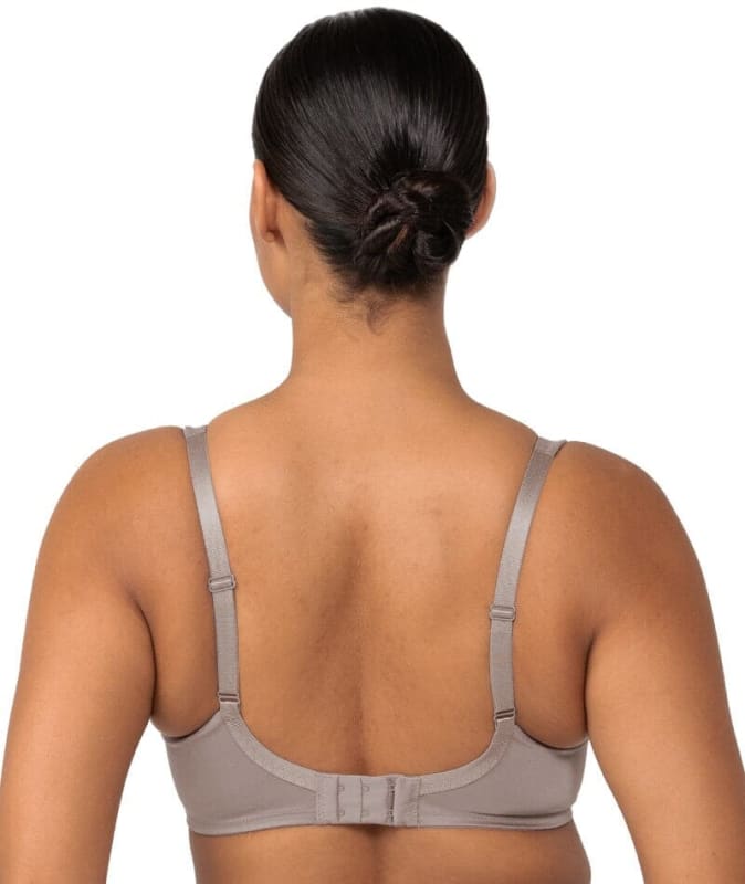 Triumph Lacy Minimizer Bra - Coffee Sugar Bras