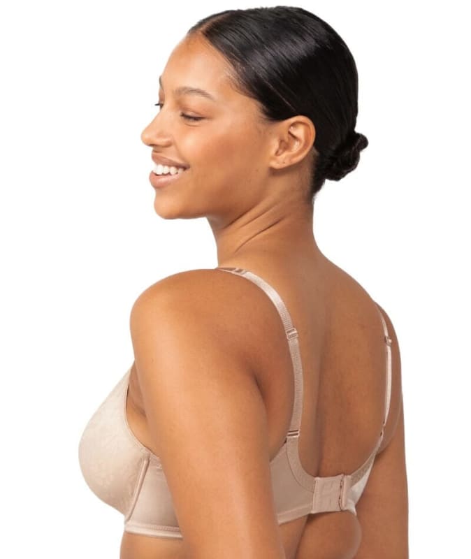 Triumph Lacy Minimizer Bra - New Beige Bras