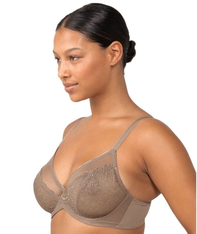 Triumph Sheer Minimizer Bra - Mocca Bras 