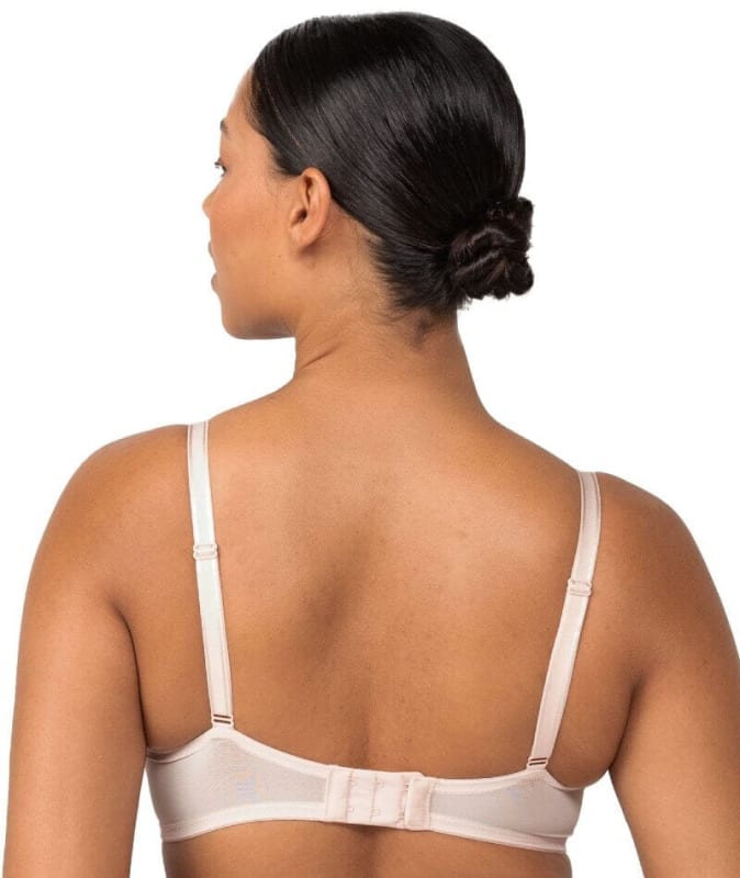 Triumph Sheer Minimizer Bra - Nude Pink Bras 