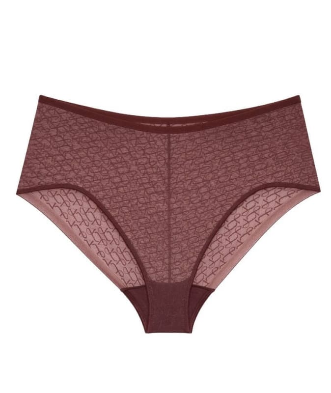 Triumph Signature Sheer Maxi Brief - Decadent Chocolate Knickers 