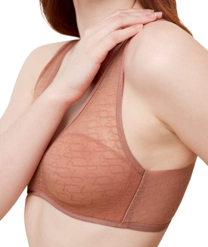 Triumph Signature Sheer Padded Wire-free Bra - Toasted Almond Bras 
