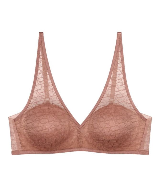 Triumph Signature Sheer Padded Wire-free Bra - Toasted Almond Bras 