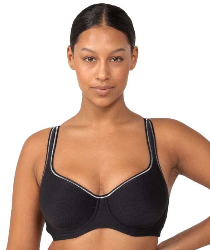 Triumph Triaction Racerback 2 Pack - Black/White Bras 