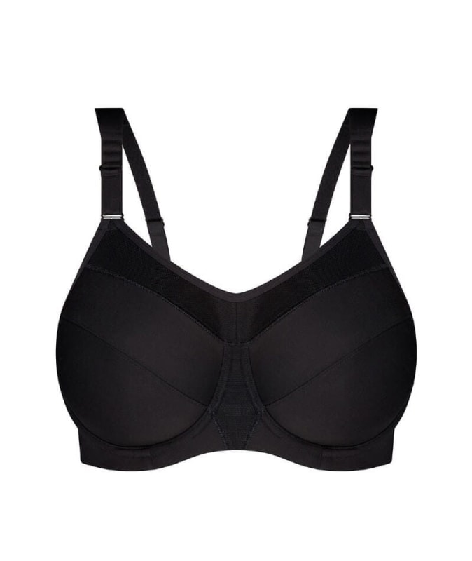 Triumph Triaction Ultra Underwired Sports Bra - Black Bras