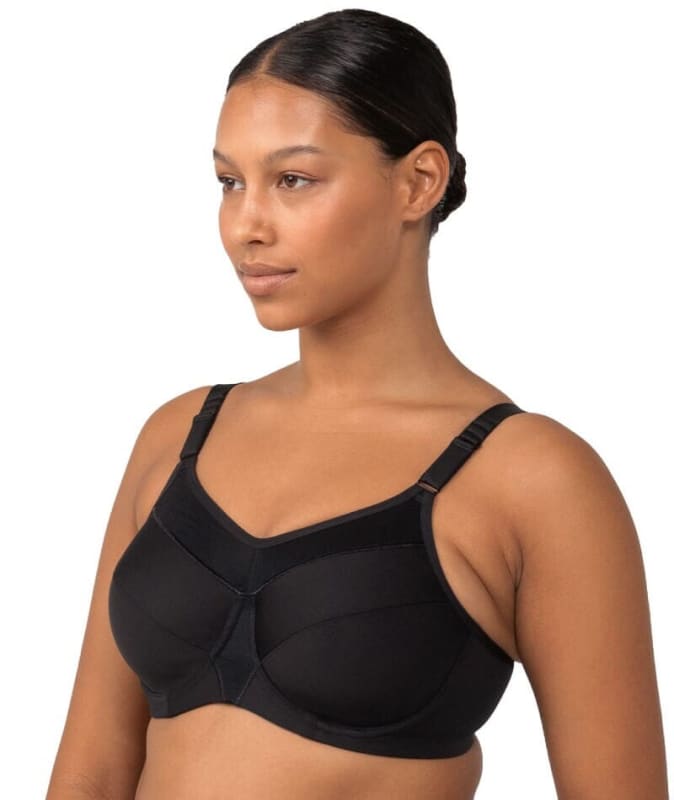 Triumph Triaction Ultra Underwired Sports Bra - Black Bras 