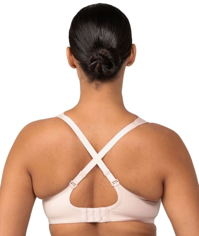 Triumph Triaction Ultra Underwired Sports Bra - Fig Pink Bras 