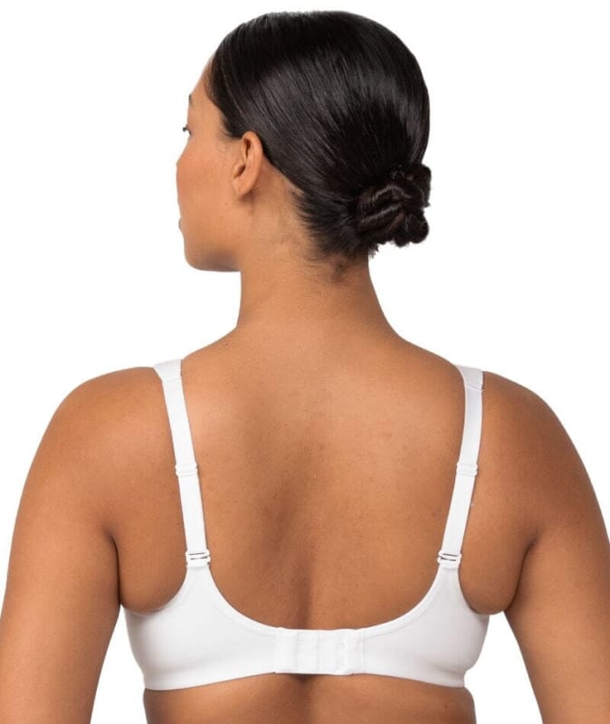 Triumph Triaction Ultra Underwired Sports Bra - White Bras 