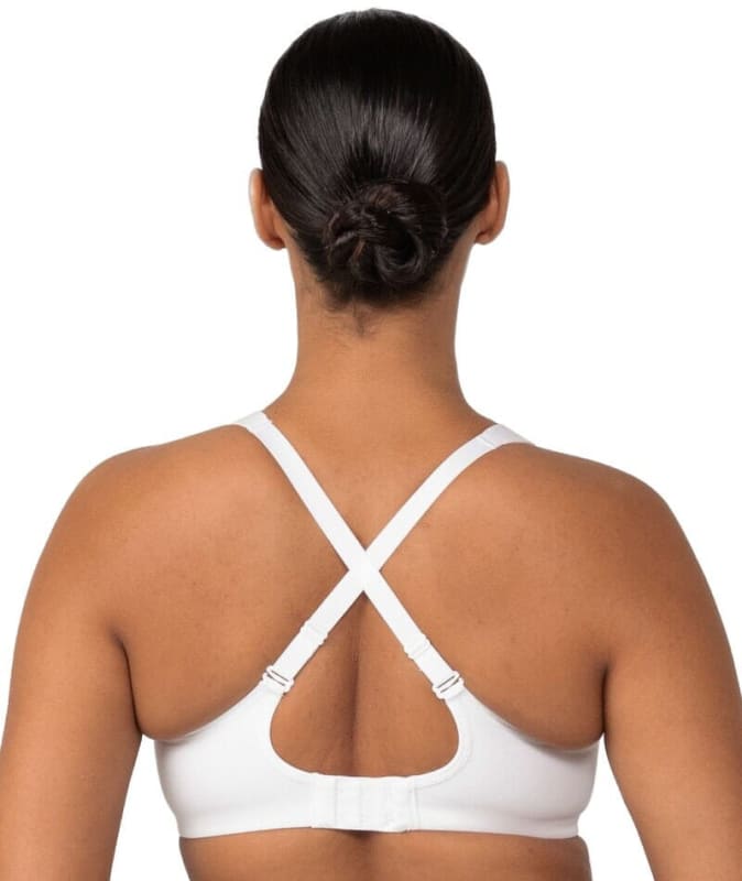 Triumph Triaction Ultra Underwired Sports Bra - White Bras 