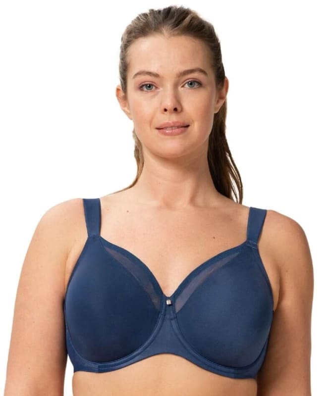 Triumph True Shape Sensation Minimiser Underwire Bra - Deep Water Bras