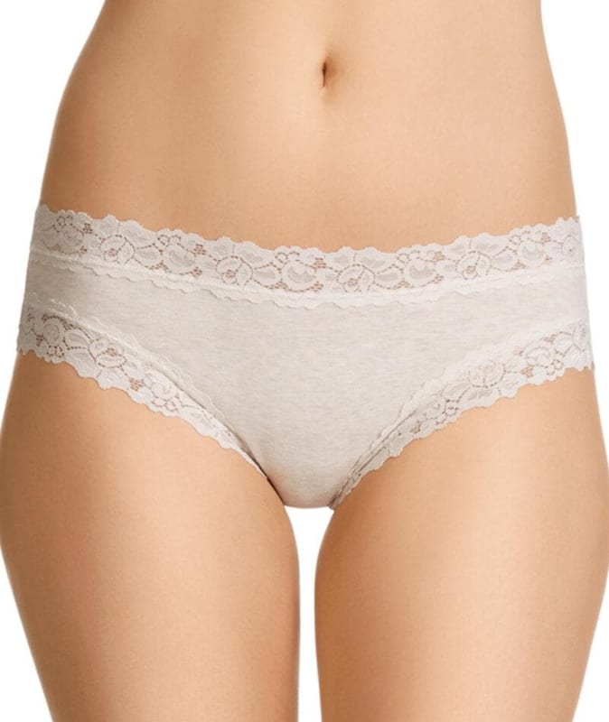 Jockey Parisienne Cotton Marle Bikini - Vanille Knickers 8